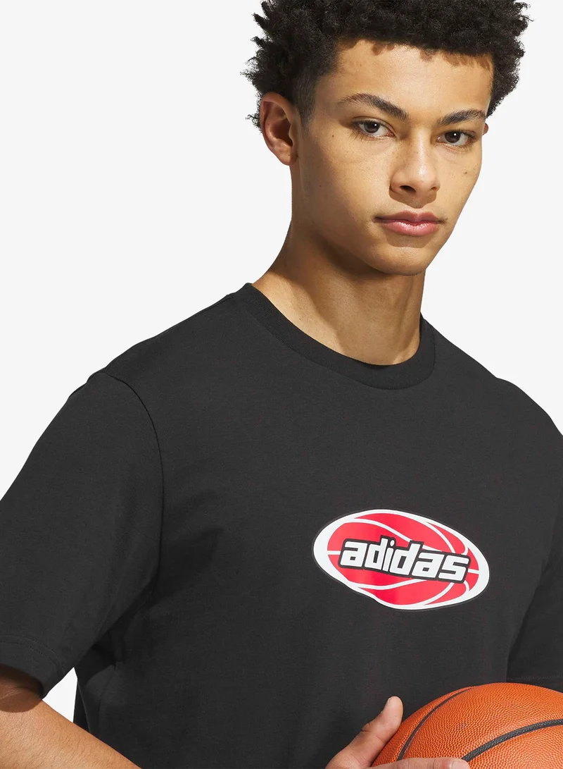 Adidas BLACK Millennium Graphic T-Shirt for Men | Best Price UAE