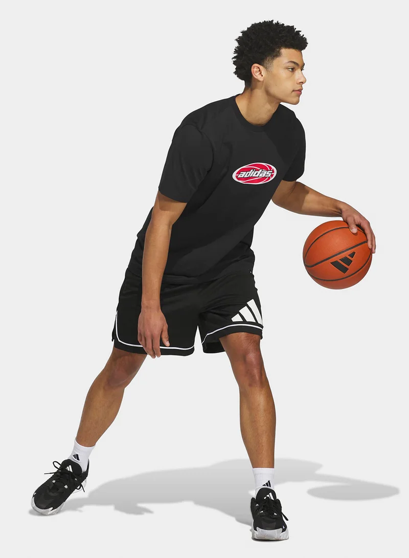 Adidas BLACK Millennium Graphic T-Shirt for Men | Best Price UAE
