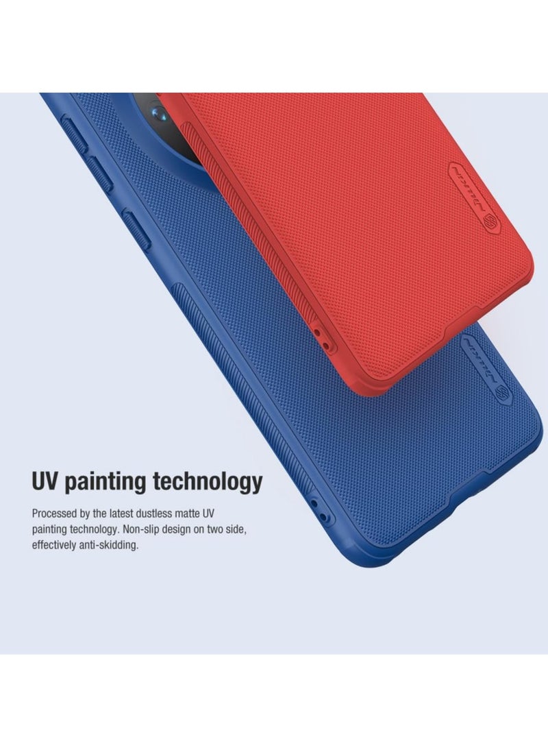 Nillkin Super Frosted Shield Pro Matte cover case for Huawei Mate 60 Pro/60 Pro Plus - Blue - Image 2