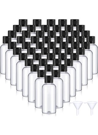 Mifoci 100 Pcs Small Plastic Bottles with Caps 2 oz Clear Empty Squeeze Bottle with Flip Cap Small Refillable Transparent Travel Dispenser Container for Shampoo Lotion Conditioner Liquid Soap - pzsku/ZDCF0362ECE19F1EB5B2BZ/45/_/1744137229/186a017f-4926-4277-b940-5ec9fe2c3b76