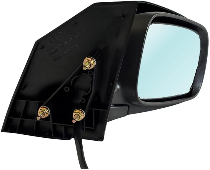 Viewmark Right Side Mirror for Toyota Corolla 2005-2007 | Power with Manual Folding, Convex Glass, Black Cover - Image 1