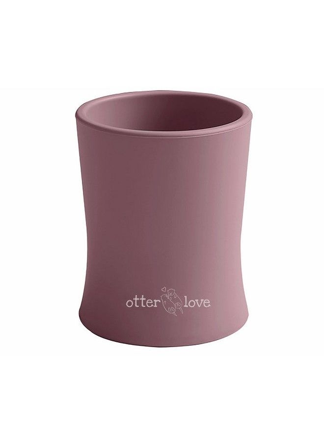 otterlove - Silicone Baby & Toddler Training Cup Pediatric Ot Approved 100% Platinum Pure Lfgb Silicone Unbreakable Plastic Free Tiny Cup Perfect For Baby Led Weaning (Woodchuck) - Image 1