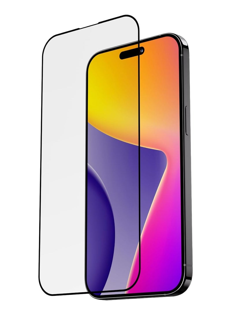 Blupebble Graphene Rock Series Tempered Glass 2.5D Screen Protector (iPhone 15 (6.1 inches))