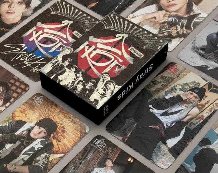 Careflection Kpop Stray Kids HOP Holographic photocards (Set of 55) - Image 2