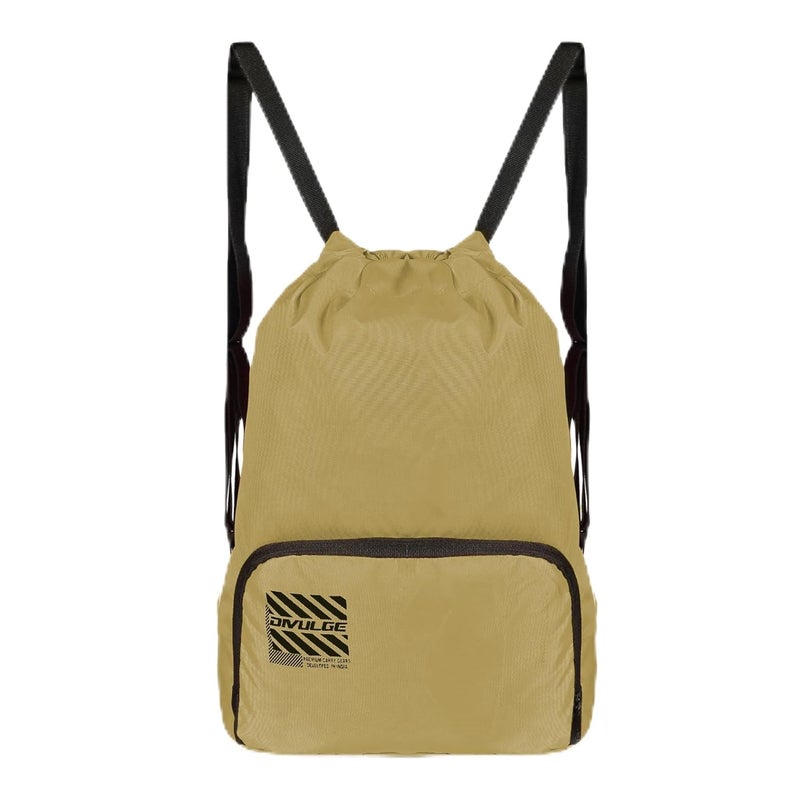 DIVULGE Drawstring Daypack Bag Sports Backpack Gym Bag, Backpack and Multi Utility Bag for Running, Outdoor and Indoor Sports - Image 1