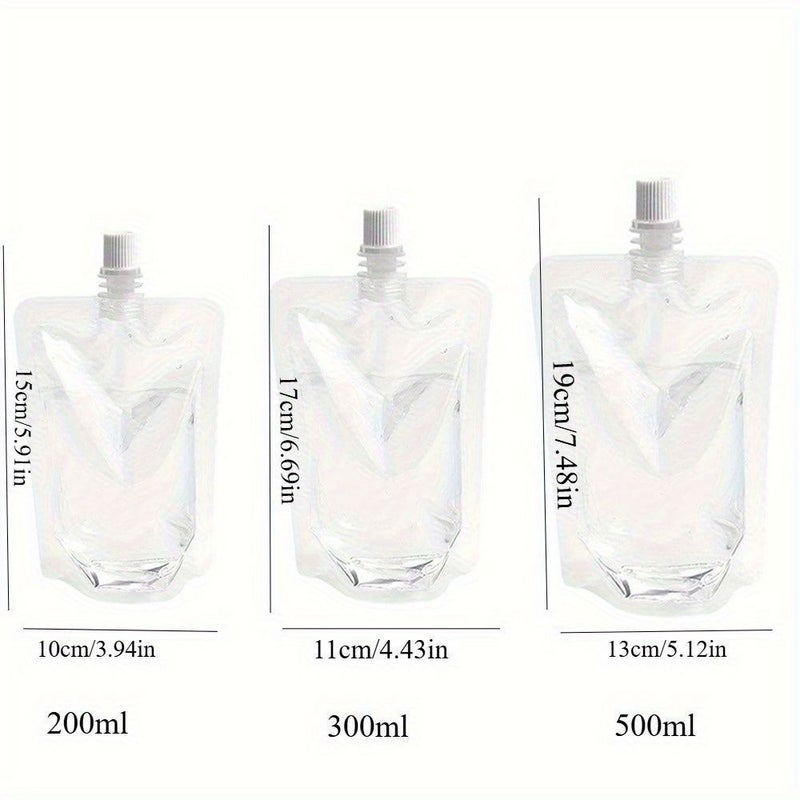20pcs Sealing Nozzle Bags For Hot Liquid Storage Camping Picnic Multipurpose - Image 3