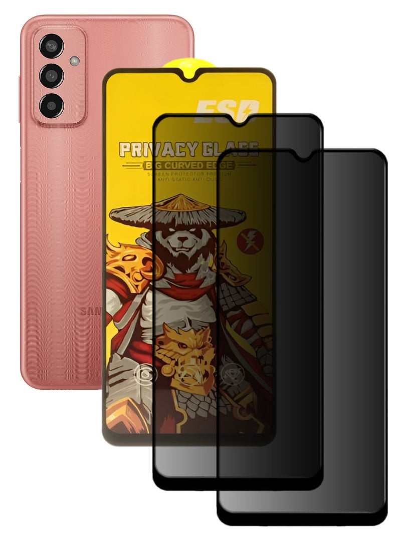 ESD 2 Pieces Tempered Dustproof Privacy Glass Screen Protector Compatible For Samsung Galaxy F13 - Image 1