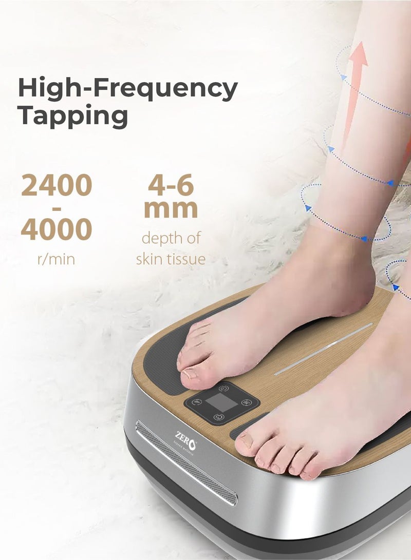 Zero Beyond Wellness D-medi Feet Electric Foot Massager With High-frequency Tapping, Temperature Control, Meridian Therapy, And Touch Screen Monitor - Image 3