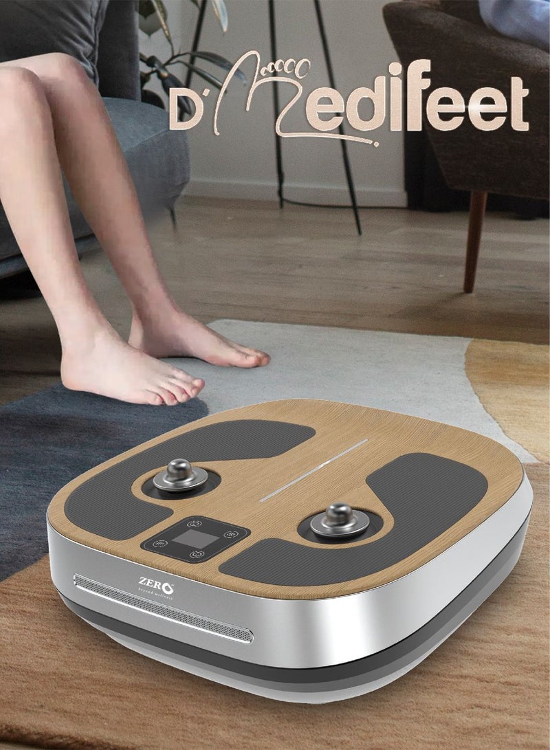 Zero Beyond Wellness D-medi Feet Electric Foot Massager With High-frequency Tapping, Temperature Control, Meridian Therapy, And Touch Screen Monitor - Image 2