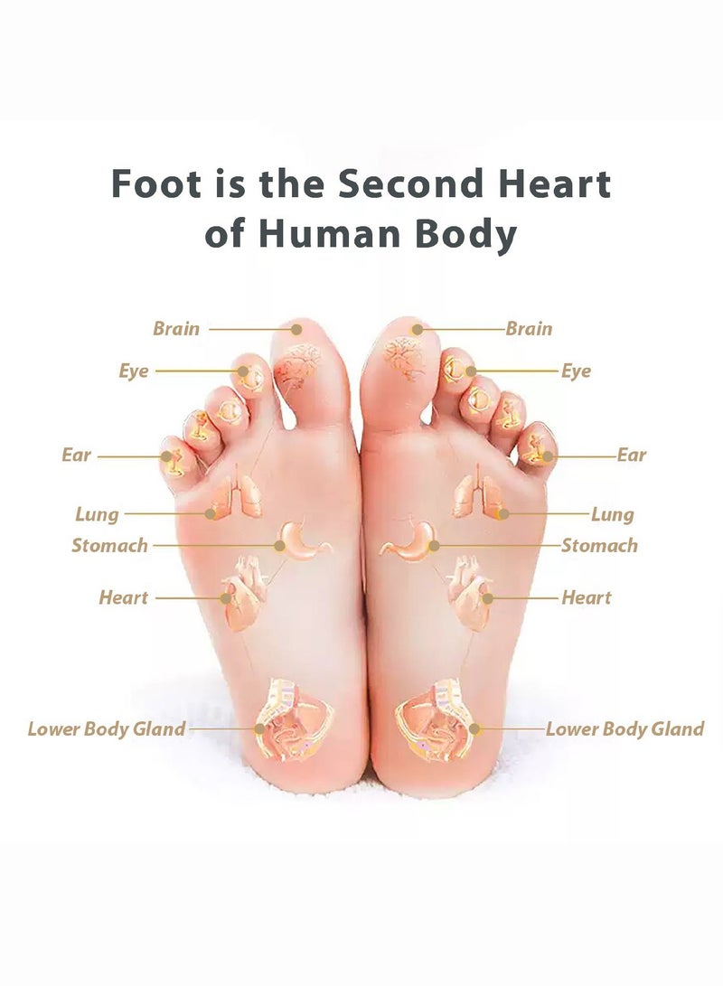 Zero Beyond Wellness D-medi Feet Electric Foot Massager With High-frequency Tapping, Temperature Control, Meridian Therapy, And Touch Screen Monitor - Image 4