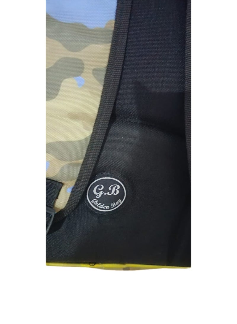 Golden Bag (Golden Bag) with 3 zippers - Image 2