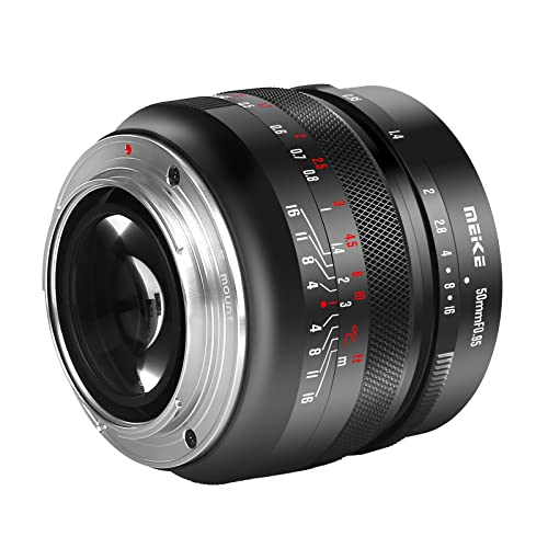 Meike 50mm f095 Large Aperture Manual Focus Lens Compatible with Nikon Z Mount Cameras Z50 Z5 Z6 Z7 Z6II Z7II Z30 Zfc Under APSC Mode - Image 3