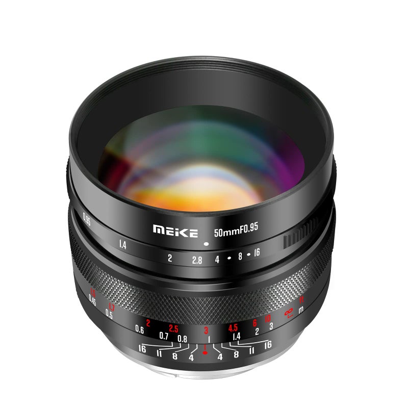Meike 50mm f095 Large Aperture Manual Focus Lens Compatible with Nikon Z Mount Cameras Z50 Z5 Z6 Z7 Z6II Z7II Z30 Zfc Under APSC Mode - Image 2