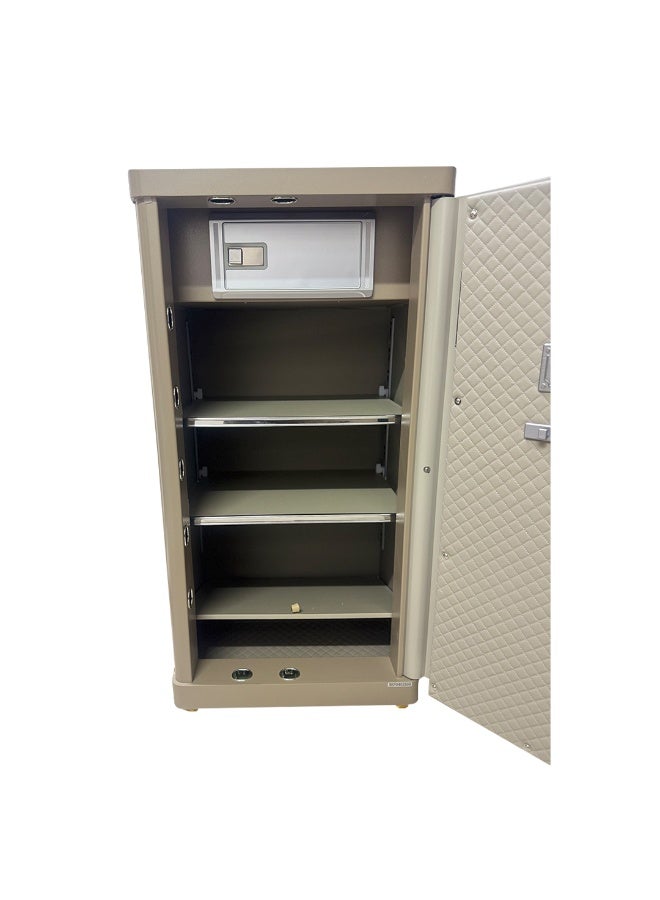 Luxury Fire-Resistant Digital Security Safe With Fingerprint,Electronic Number Pad And Lock And Physical Key 100*46*52 CM 79 Kg - Image 2