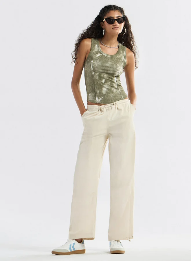 Splash FAV Solid Pants with Drawstring Closure