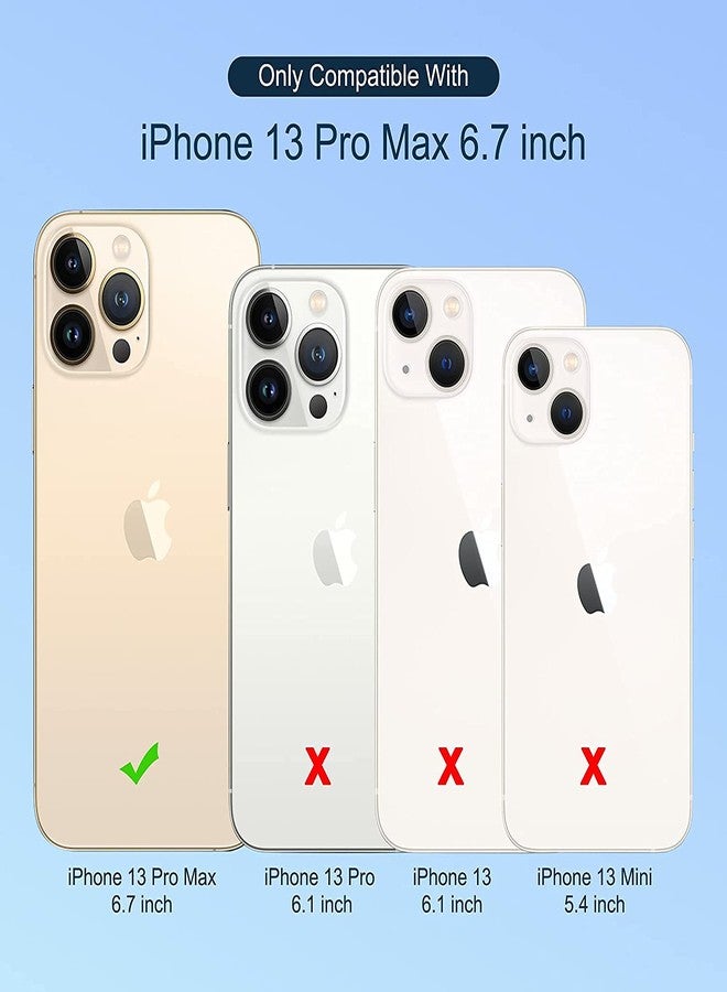 أولاك جراب محفظة ULAK متوافق مع iPhone 13 Pro Max للنساء، مزود بحاملات بطاقات ائتمان، غطاء هاتف قلاب من الجلد الصناعي PU مع مسند، مقاوم للصدمات، لحماية الهاتف، مناسب لهاتف iPhone 13 Pro Max مقاس 6.7 بوصة، لون ذهبي وردي - Image 5