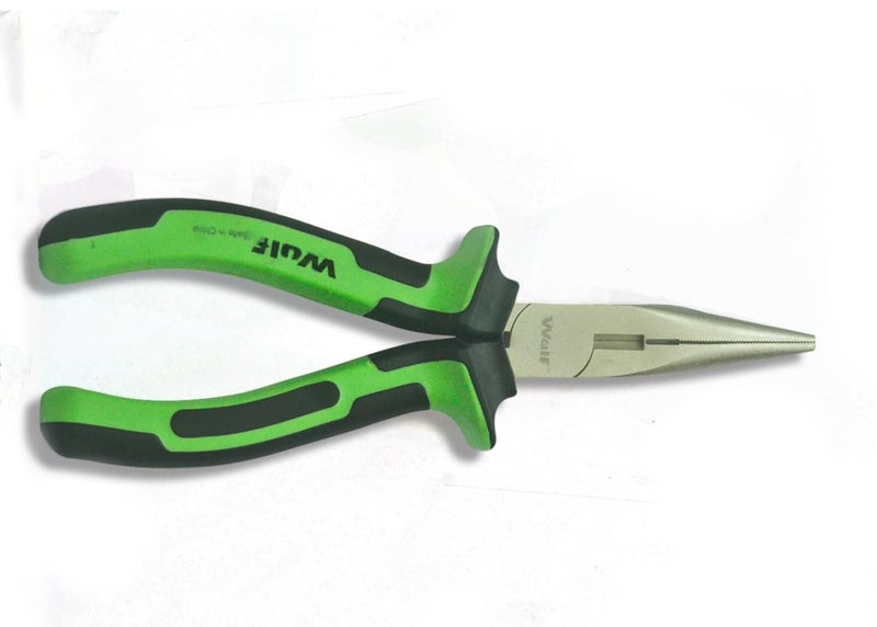 Wulf Pliers Long Nose Cutting Plier Cutting Plier Tool Kit AntiRust Shockproof Ergonomic Gripping Ideal for Cutting Gripping Wires Industrial Plumber Hand Tools - Image 2