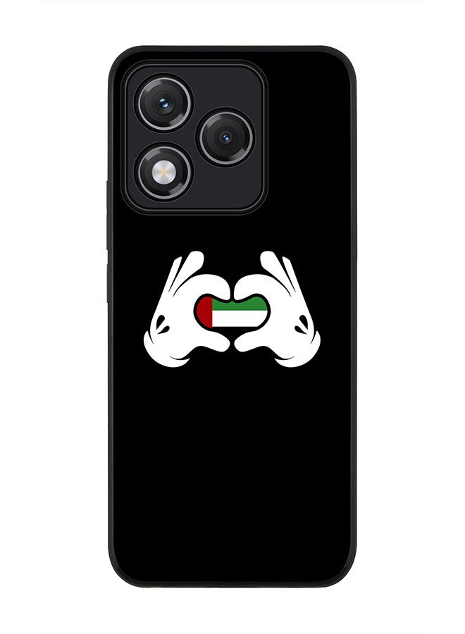 Stylizedd For Honor 400 Lite Case,Slim fit Camera Protection, Shockproof Thin Phone cover  - Emarati Love