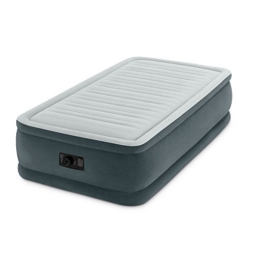 Intex Comfort Plush Elevated DuraBeam Airbed with BuiltIn Electric Pump Bed Height 18 Twin - Image 1