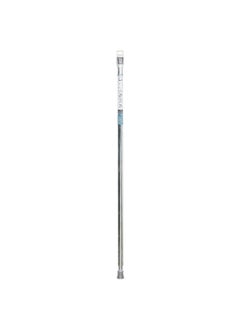 Zenna Home TwistTight Adjustable Aluminium Shower Curtain Rod Chrome 39.81 x 1.38 x 1.38 Inch 506S  - Image 1
