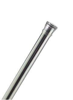 Zenna Home TwistTight Adjustable Aluminium Shower Curtain Rod Chrome 39.81 x 1.38 x 1.38 Inch 506S  - Image 2