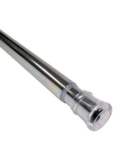 Zenna Home TwistTight Adjustable Aluminium Shower Curtain Rod Chrome 39.81 x 1.38 x 1.38 Inch 506S  - Image 3