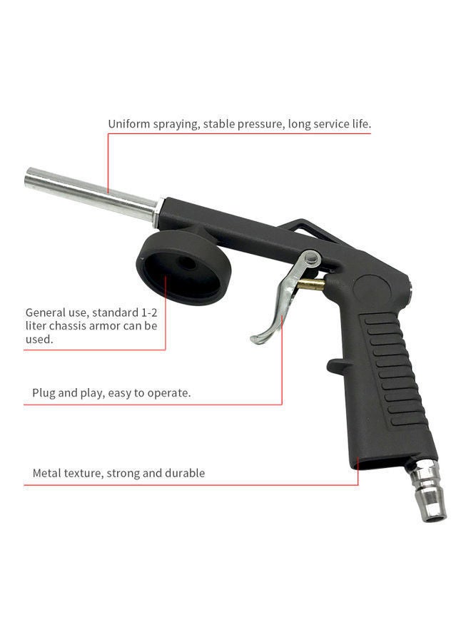 NIBEMINENT Portable Automobile Chassis Glue Spray Gun Black 21.00x5.00x10.00cm  - Image 4