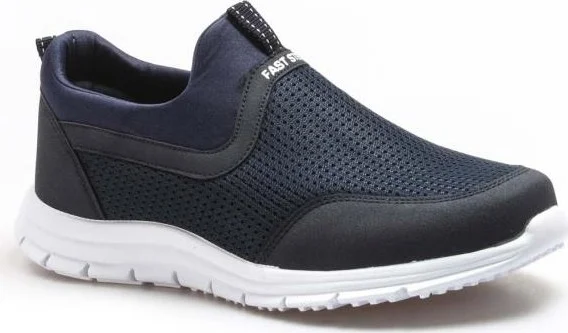 Fast Step Navy Blue White Men's Sneaker Shoes 930maf555