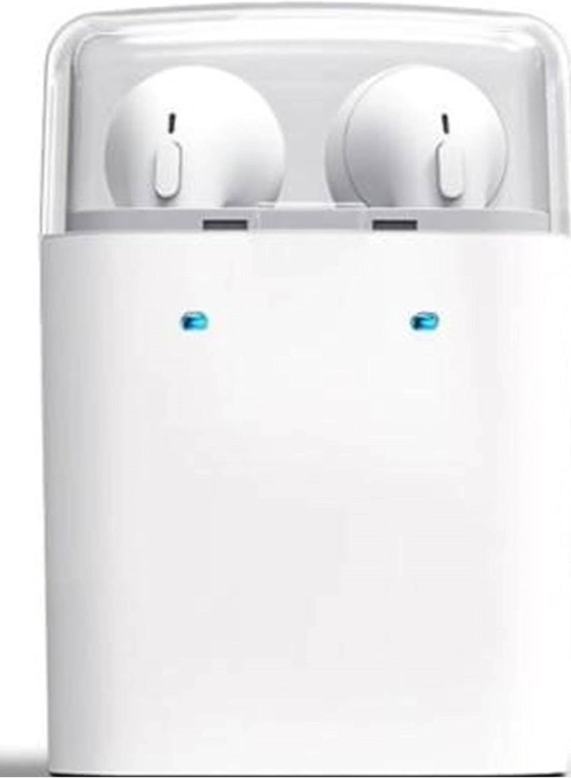 BLOOM Mini In-Ear  Wireless Bluetooth Earphone For mobile phone  Earphones Ear Phones,White - Image 1