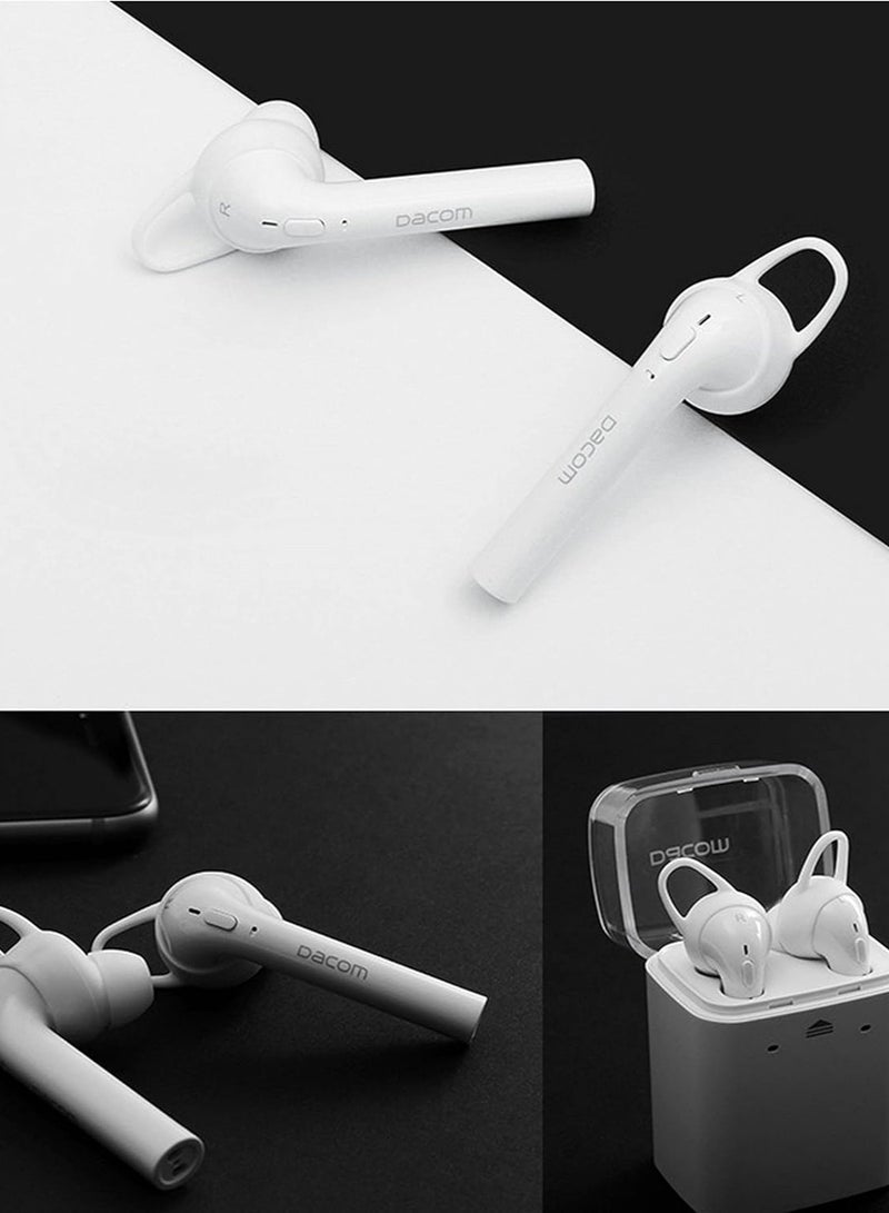 BLOOM Mini In-Ear  Wireless Bluetooth Earphone For mobile phone  Earphones Ear Phones,White - Image 3