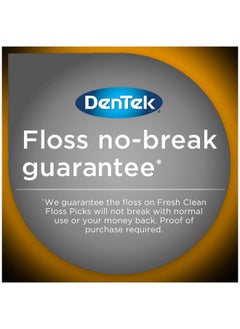 Dentek Fresh Clean Floss Picks For Extra Tight Teeth 75 Count 3 Pack  - Image 5