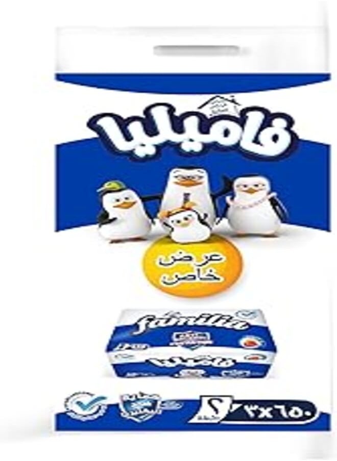 Familia Familia Facial Tissues - Multi Shape - Multi Pack - 2 Ply - 650 x 3 