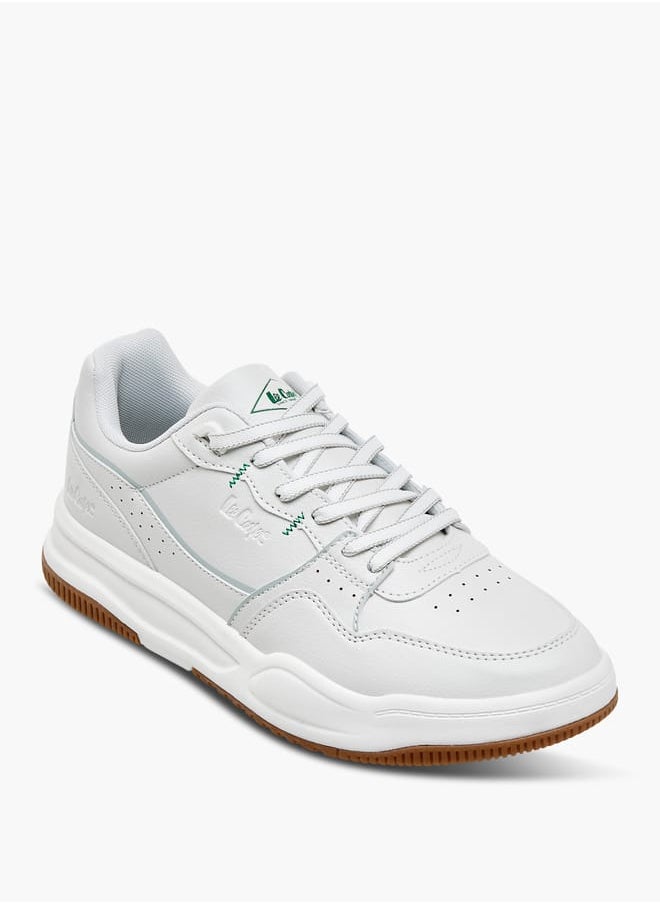 Lee Cooper Men's Perforated Lace-Up Sneakers  - Image 2