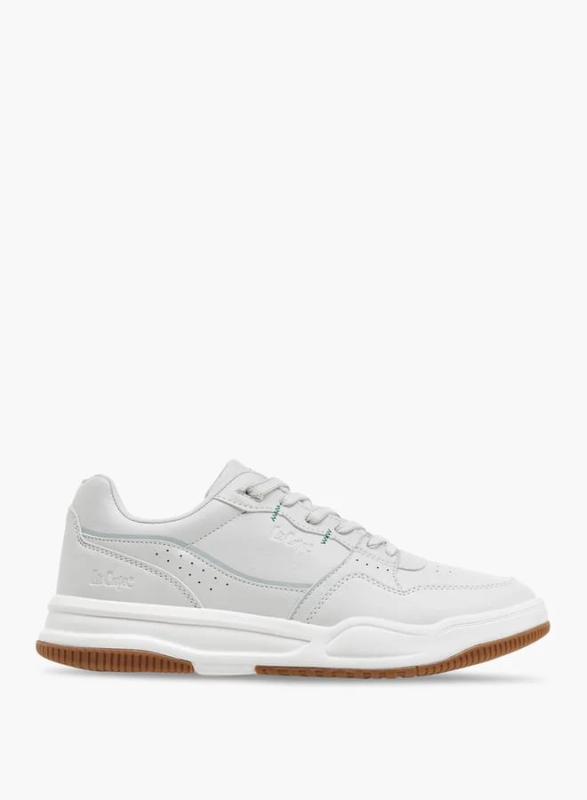 Lee Cooper Men's Perforated Lace-Up Sneakers