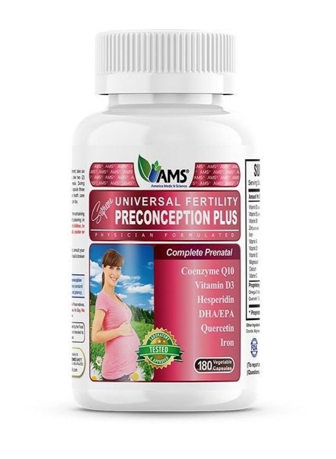 AMS Preconception Plus Female Capsules 180