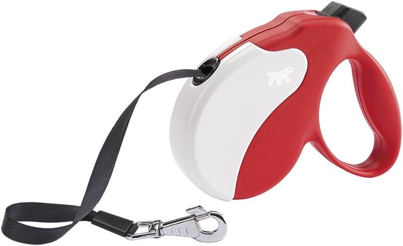 Ferplast Retractable Dog Lead AMIGO TAPE M, Extending tape, 5 m, Max 25 kg, Red - Image 1