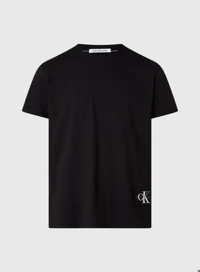 Calvin Klein Jeans Badge Turn Up Sleeve T-shirt