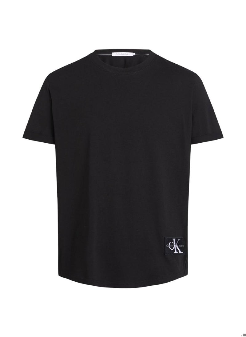 Calvin Klein Jeans Badge Turn Up Sleeve T-shirt  - Image 2