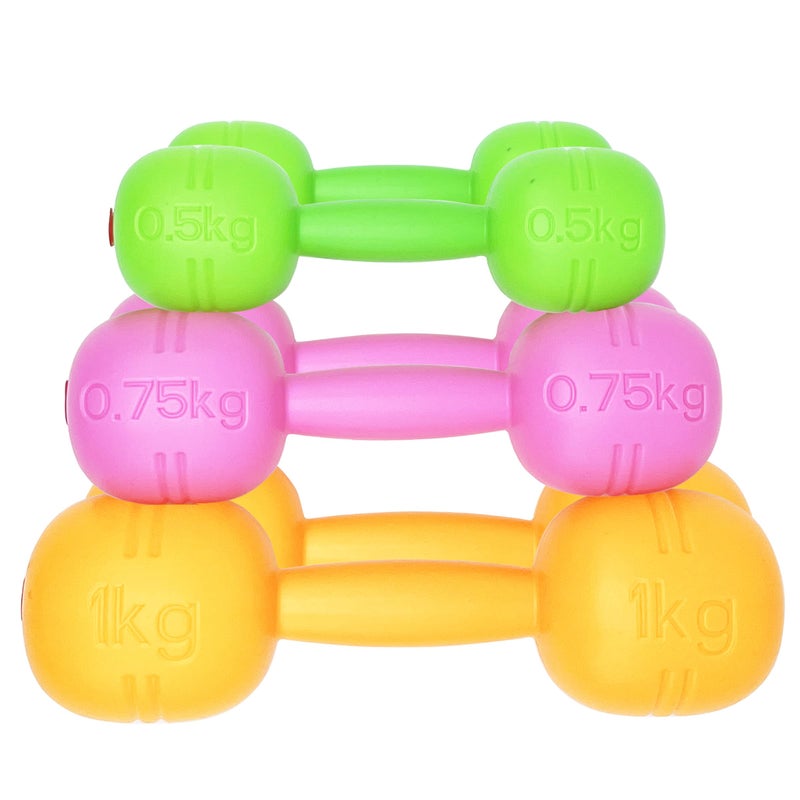 KUTOI Kids Dumbbells Set - Adjustable Sand or Water Filled Dumbbells - Kids Workout Equipment For Fun & Fitness - Toddler Weight Set - 0 to 2 lb Weights-Body-training apparatus - Image 1