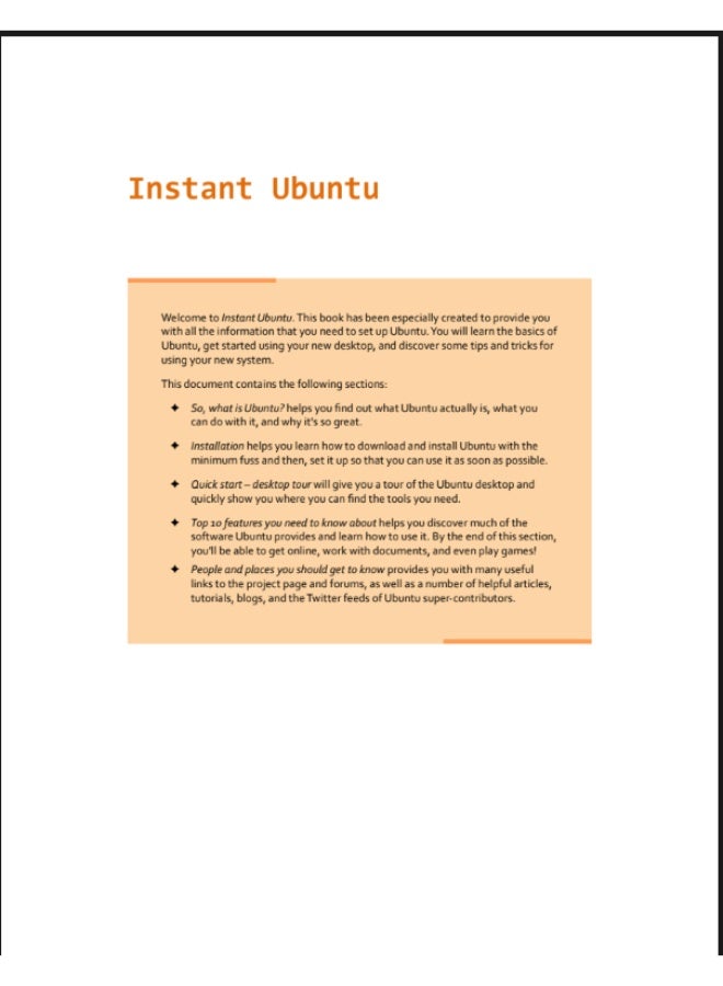 Instant Ubuntu: A Complete Guide to Making the Switch to the Ubuntu Operating System - Image 3