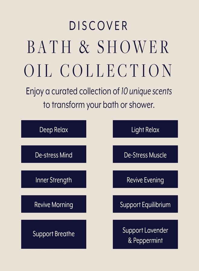 Aromatherapy Associates Essential Oil Blends – Luxury Shower and Body Oils for Dry Skin, Daily Aromatherapy Care for Men & Women, 10-Pack (0.10 fl oz Each) in Decorative Gift Box - Image 2