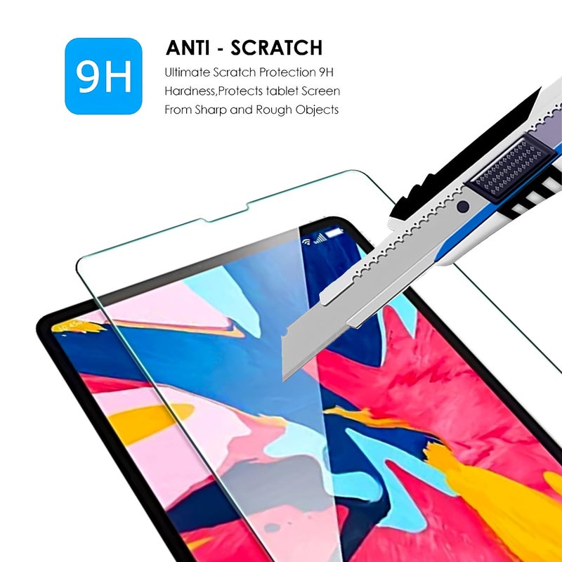 SPCORE Tempered Glass Screen Guard Protector Compatible for iPad Pro 12.9 Inch (2022/2021/2020/2018), (Transparent, Pack of 1) - Image 4