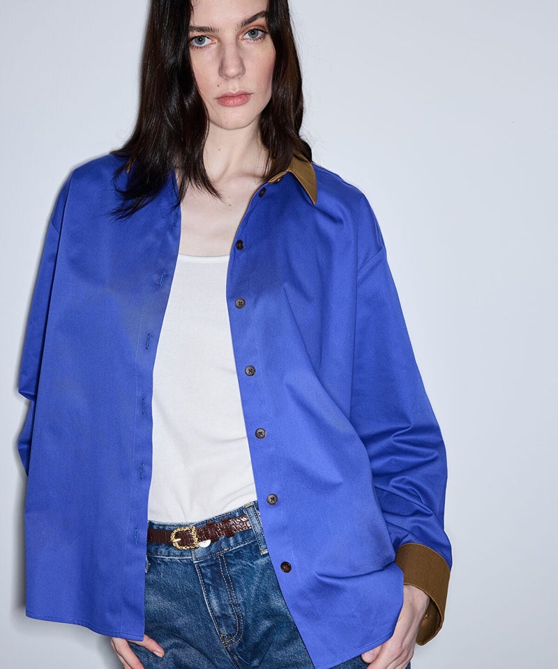 Ipekyol Color-Block Poplin Shirt - Image 2