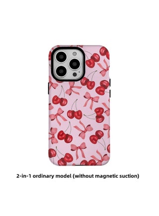 Foundation Cherry Film Magnetic 2-in -1 Suitable For Apple 16pro Mobile Phone Case 15/14/13/12 Soft Shell Hard Shell-Color: Frosted-film 2-in-1-Applicable Models:Apple 12 - pzsku/ZDCF237C77C261E4C4D28Z/45/_/1742462831/8c3f0448-1697-4e5b-ac4d-b72cb78397d0
