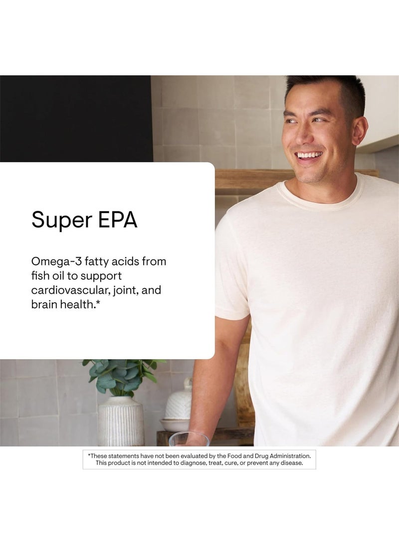 Thorne Super EPA - 425 MG EPA And 270 MG DHA Dietary Supplement 180 Gelcaps - Image 3