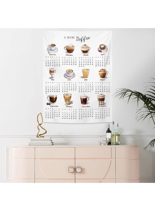2026 Calendar Ins style Hanging Cloth Bedroom Wall Decoration Background Cloth Room Wall Cloth Hanging Calendar（32*40cm） - Image 3