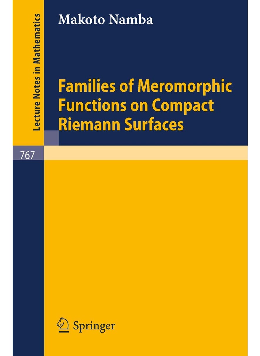 Families of Meromorphic Functions on Compact Riemann Surfaces 