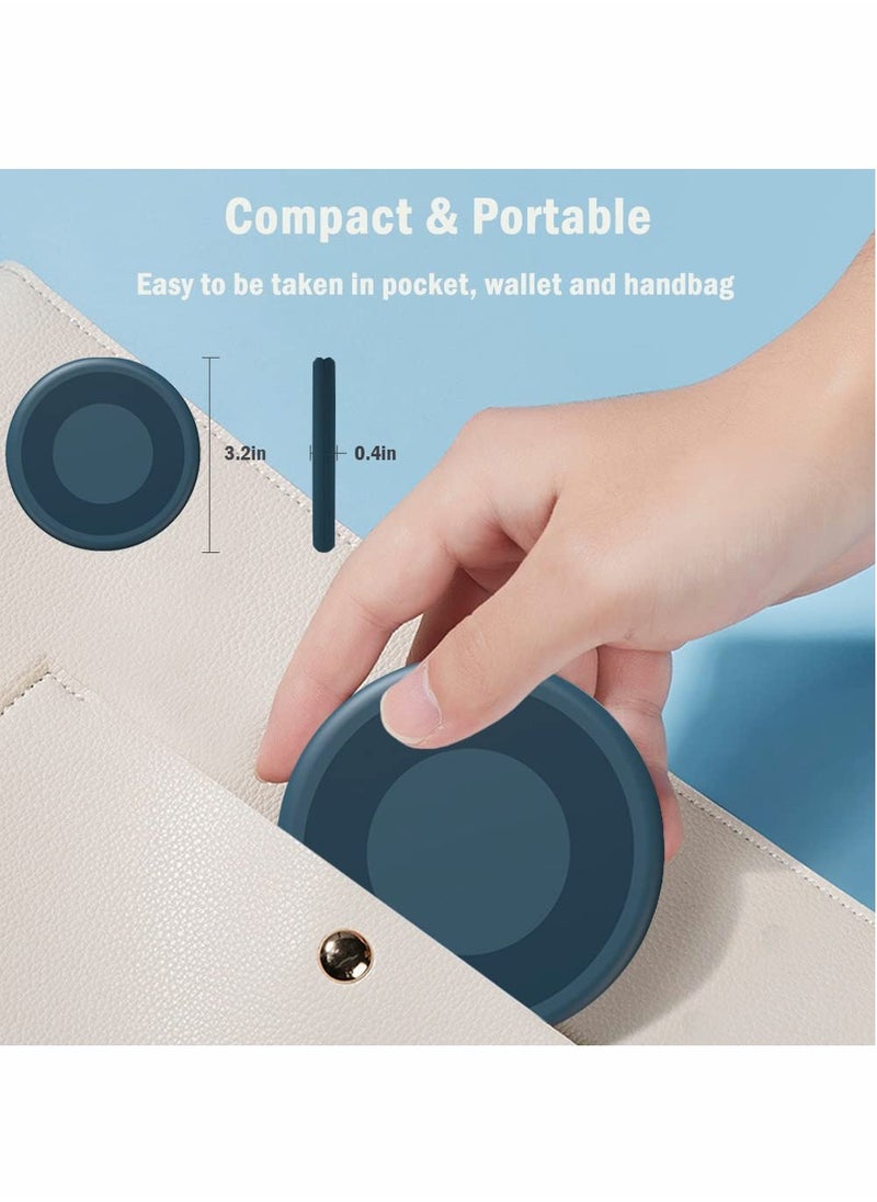 Generic - USB Cable Storage Box Multi,type Charging Converter Micro Data Transfer Tool with SIM Card Tray Eject Pin and Phone Holder Midnight Blue - Image 1