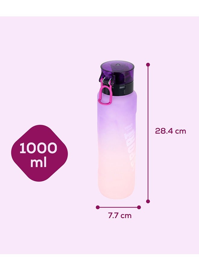 Nova kids Water Bottle 1000 Ml - Purple  - Image 5