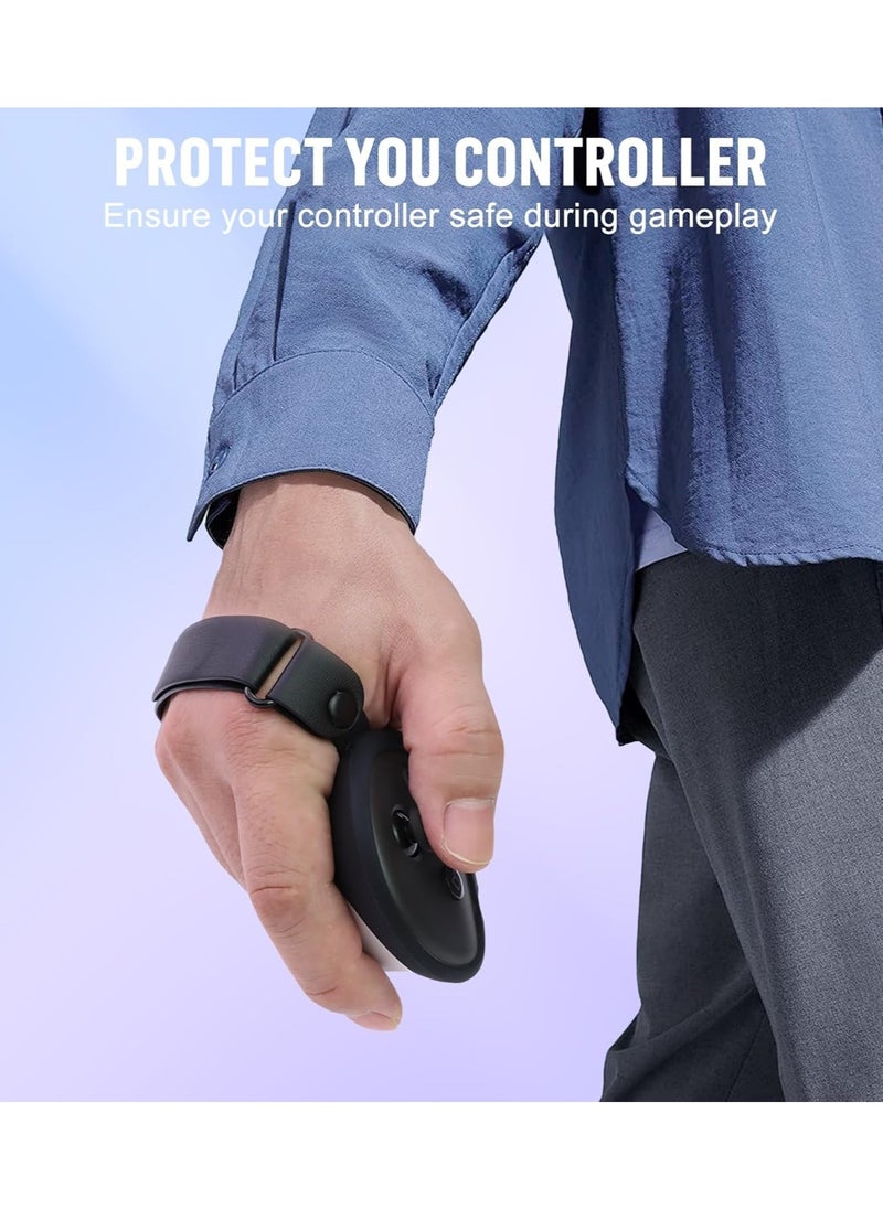 XICEN Silicone Protective  Cover Set for Meta Quest 3S Accessories, VR Protector Face Cover, Controller Grips, Front Shell Headset Cover and Lens, Protective Cover for Meta/Oculus Quest 3S Accessories  - Image 5